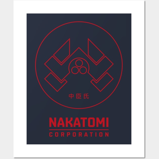 Nakatomi Corporation Wall Art by Hataka